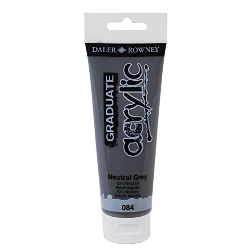 5011386062778-Daler-Rowney Graduate - Peinture acrylique - 120 ml - gris neutre-P_79365346_1-0
