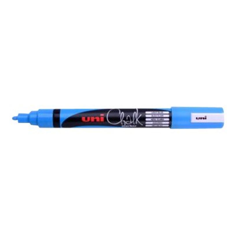 4902778140079-UNI CHALK - Marqueur craie - pointe moyenne conique - bleu-P_79367476_1-0