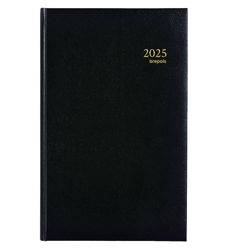 5412303101769-Agenda de la banque large Lima Jupiter 1er volume - 1 jour sur 2 pages - 17 x 27 cm - noir -P_79368548_1-0