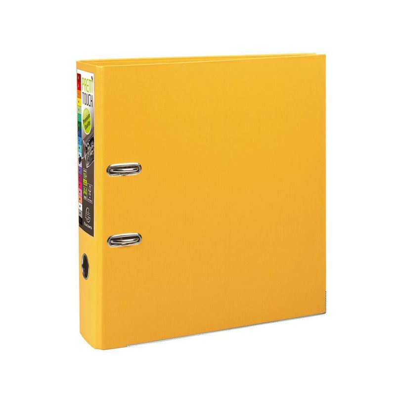 3130630533498-Exacompta Prem'Touch - Classeur à levier - Dos 80 mm - A4 Maxi - pour 715 feuilles - jaune-P_79368862_1-0