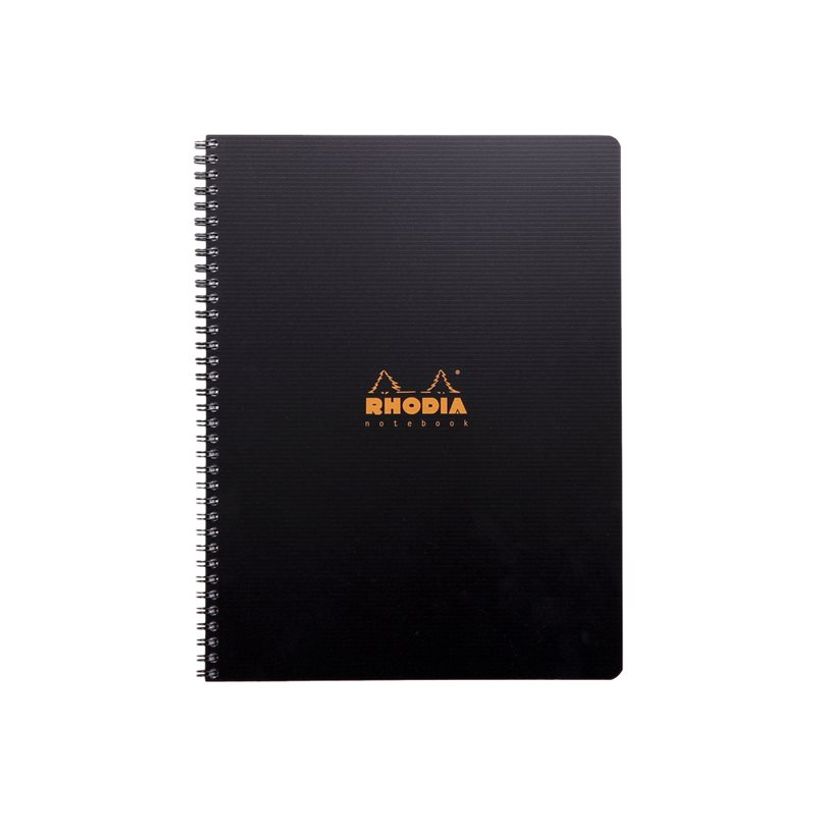 3037921199015-Rhodiactive Notebook - Cahier à spirale A4+ (22,5 x 29,7 cm) - 160 pages - ligné avec marge - couverture en p-P_79371240_2-0