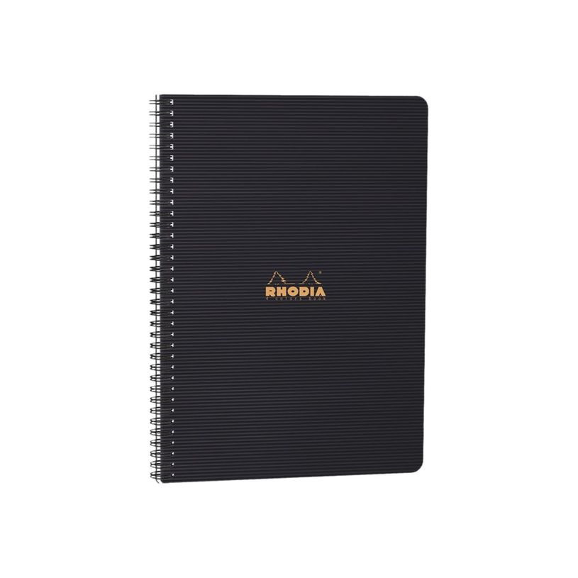 3037921199206-RhodiActive - Cahier à spirale A4+ (22,5 x 29,7 cm) - 160 pages 4 couleurs - petits carrea-P_79371242_2-0