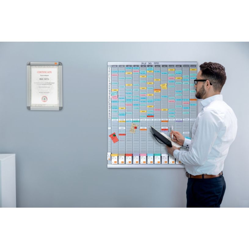 3147330004043-Nobo - Planning annuel à fiches T - 12 colonnes - 80 x 96 cm-P_79375516_5-2