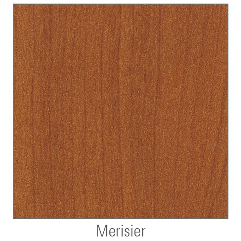 2012348122533-Bureau droit IDRA - L80 cm - Pieds alu - plateau imitation Merisier-P_79376975_3-2