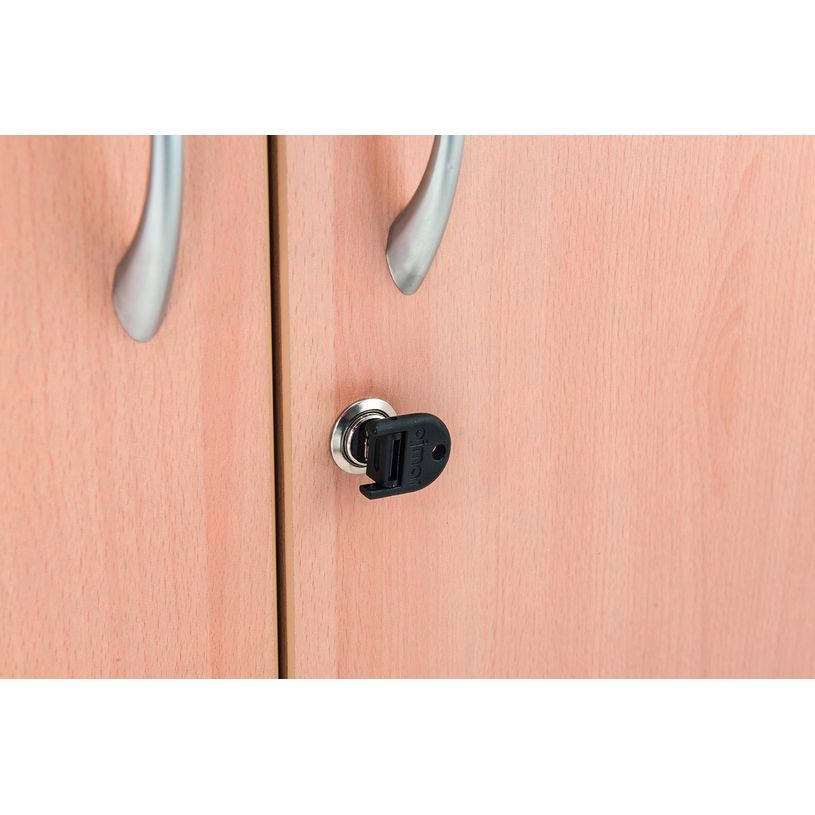 3253310174658-Armoire haute IDRA/DUAL - H180 x L80 x P47 - 2 portes - Corps anthracite - Portes et dessus-P_79377072_3-2