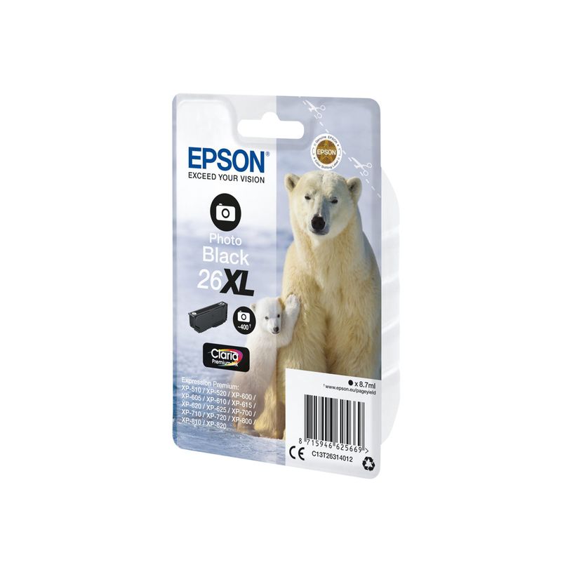 8715946519029-Epson 26XL Ours Polaire - noir photo - cartouche d'encre originale-P_79380189_2-1