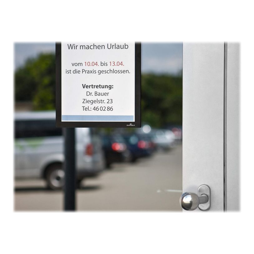 4005546406008-Durable Duraframe - Cadre d'affichage adhésif repositionnable - A4 - noir-P_79380355_8-7