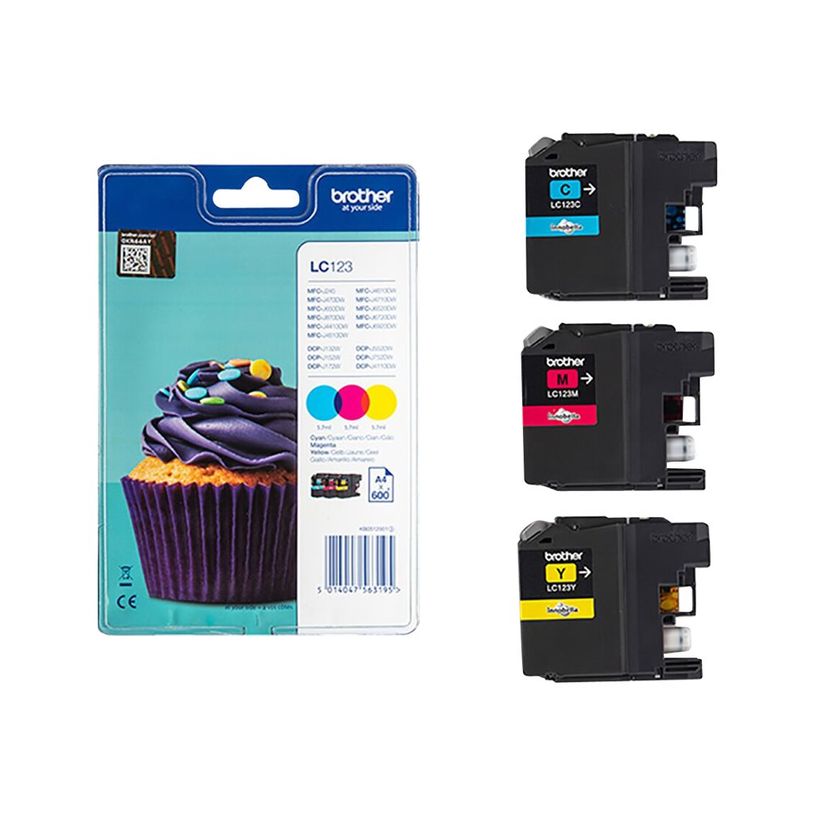 5014047563195-Brother LC123 - Pack de 3 - cyan, magenta, jaune - cartouche d'encre originale-P_79383400_3-2
