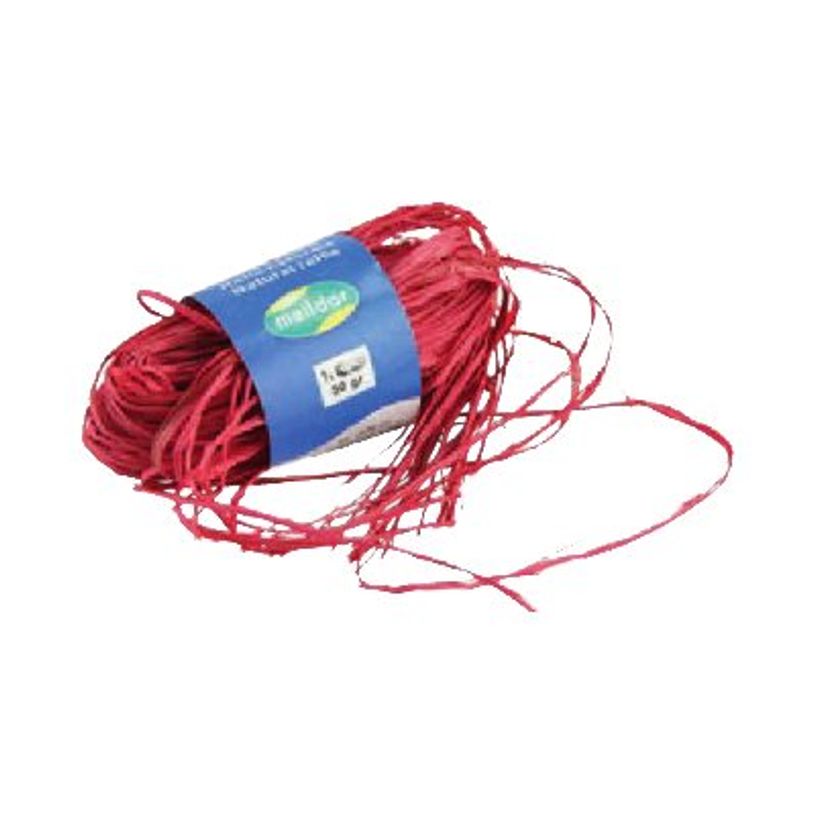 3065501960250-Maildor - Pelote de raphia naturel - ruban d'emballage 50 g - turquoise-P_79383648_1-0