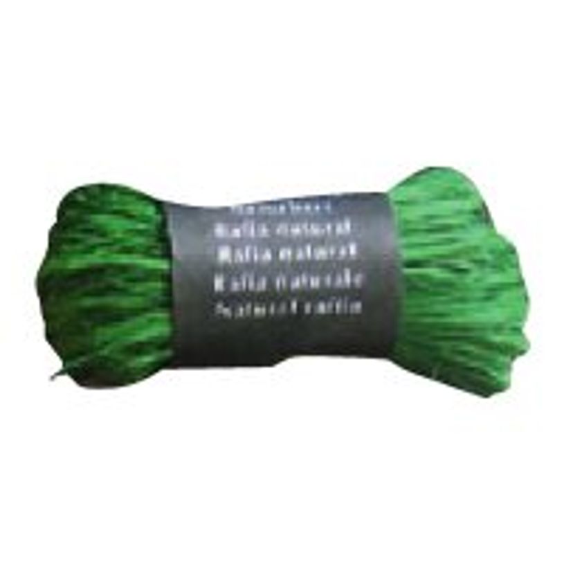 3065501960748-Maildor - Pelote de raphia naturel - ruban d'emballage 50 g - vert empire-P_79383651_1-0