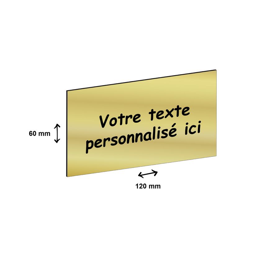 2012348178363-Plaque personnalisée avec votre texte - 120 x 60 mm - dorée - adhésivée prête à poser-P_79384187_1-0