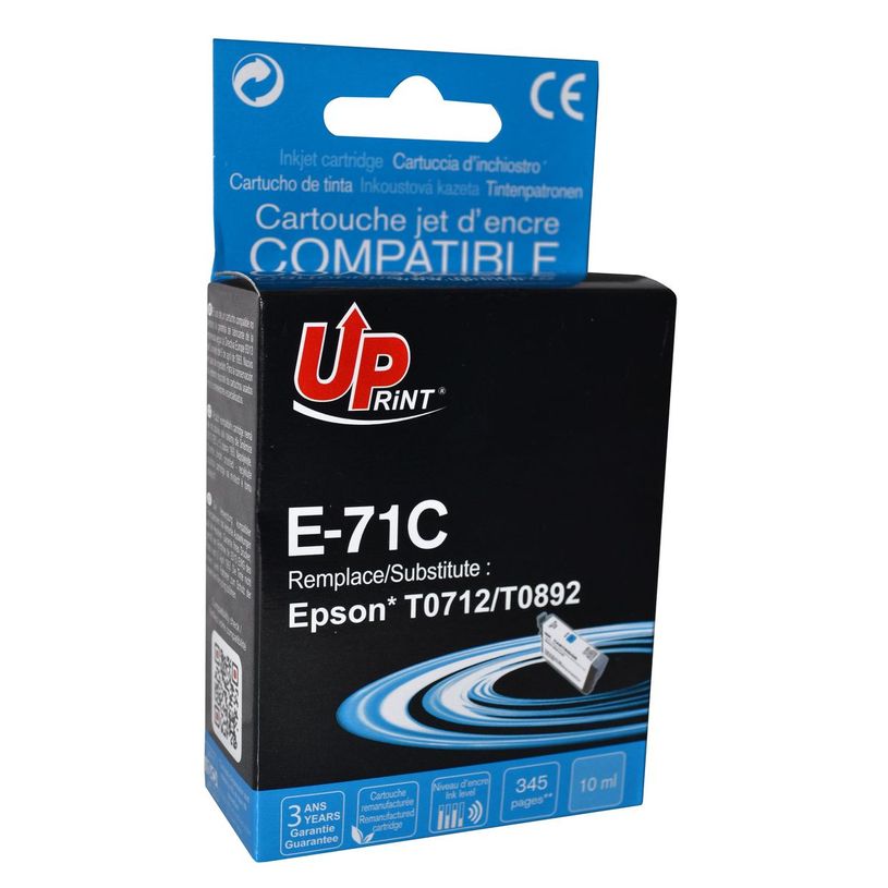 3584770888329-Cartouche compatible Epson T0892 Singe / T0712 Guépard - cyan - Uprint-P_79385685_1-0