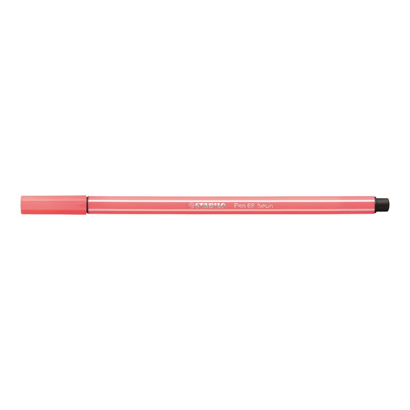 4006381121088-STABILO Pen 68 - Feutre pointe moyenne - rouge fluo-P_79386209_2-1