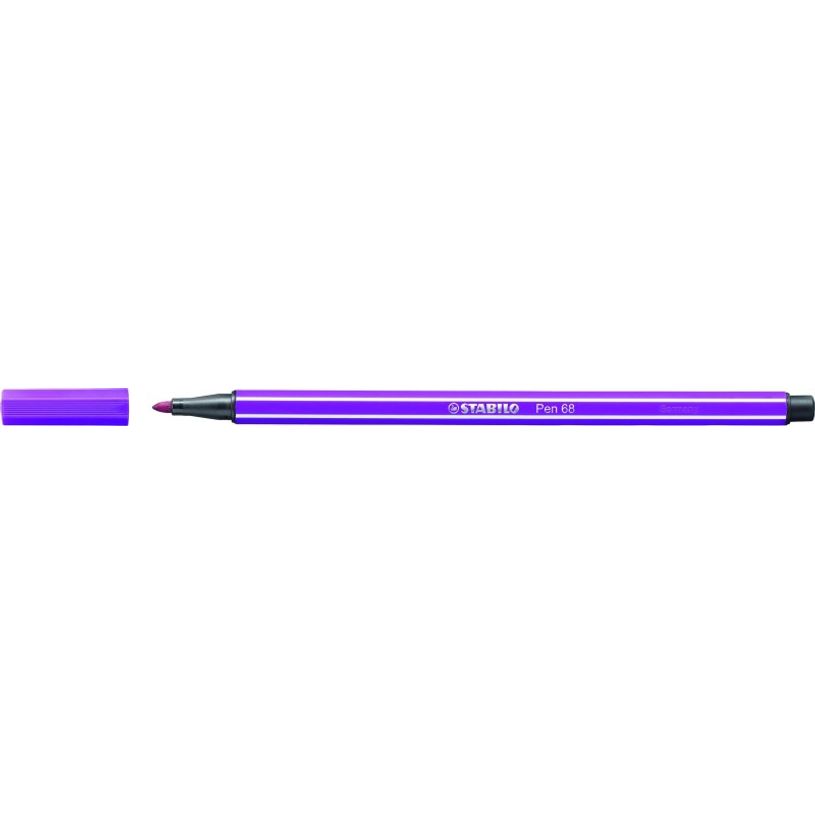 4006381333405-STABILO Pen 68 - Feutre pointe moyenne - lilas-P_79386241_1-0