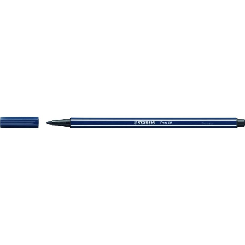 4006381333566-STABILO Pen 68 - Feutre pointe moyenne - gris Payne-P_79386251_1-0