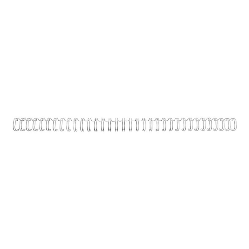 5019577190385-GBC - 100 peignes / anneaux de reliure métalliques - 11 mm - 100 feuilles - argenté -P_79390856_1-0