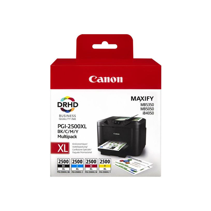 8714574623191-Canon PGI-2500XL - Pack de 4 - noir, cyan, magenta, jaune - cartouche d'encre originale-P_79394046_4-0