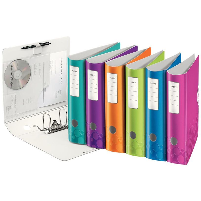 4002432105311-Leitz WOW - Classeur à levier Active 180° - Dos 82 mm - A4 - pour 500 feuilles - disponib-P_79394562_1-0
