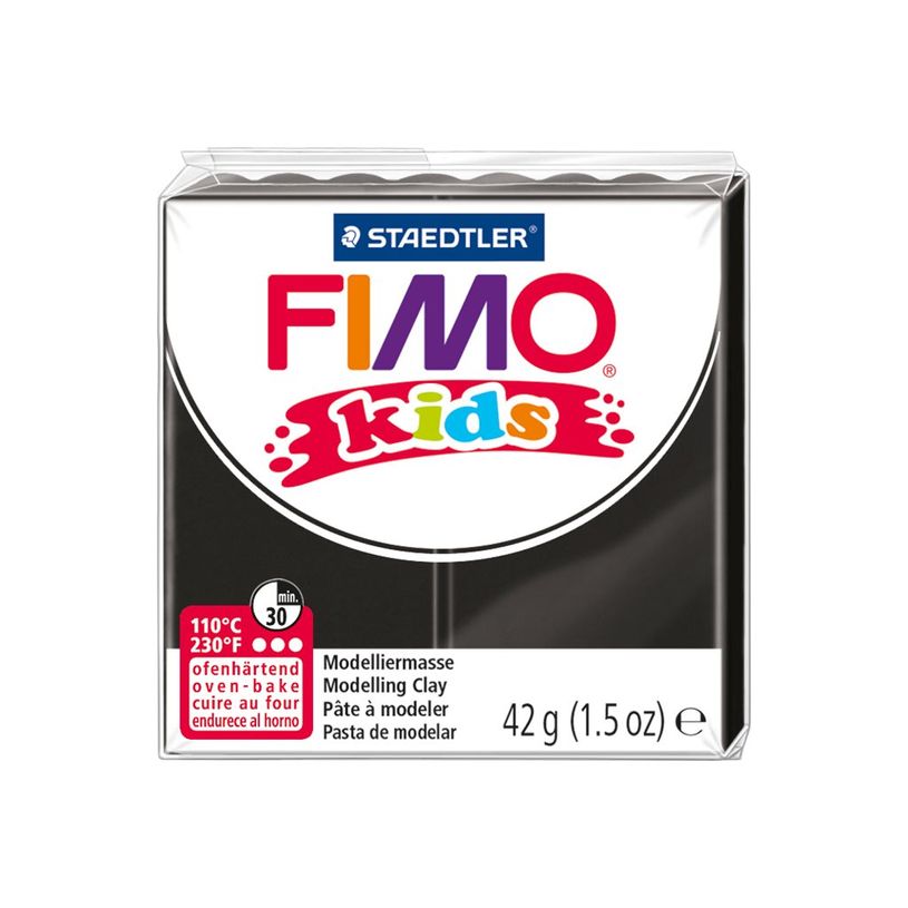 4007817805145-Pâte Fimo Kids  - Noir - 42G-P_79396206_2-1