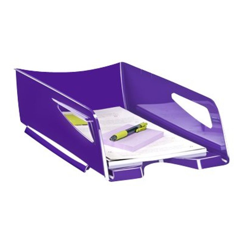 3462159004730-CEP Gloss - Corbeille à courrier maxi violet-P_79396227_1-0