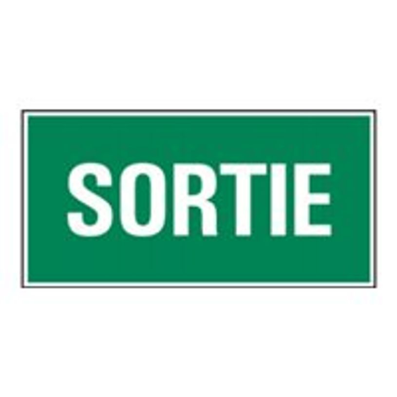 8711234128690-Pickup - Panneau de signalisation - 300 x 150 mm - Sortie-P_79396294_1-0