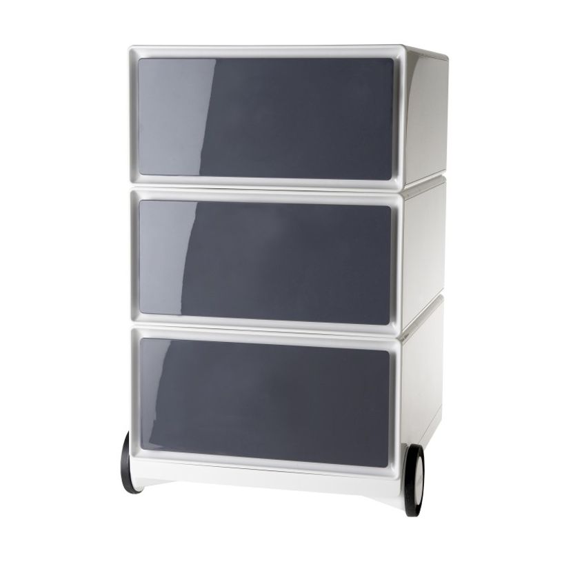 3660141921168-Caisson de bureau mobile EASYBOX - 3 tiroirs - Anthracite-P_79397041_1-0
