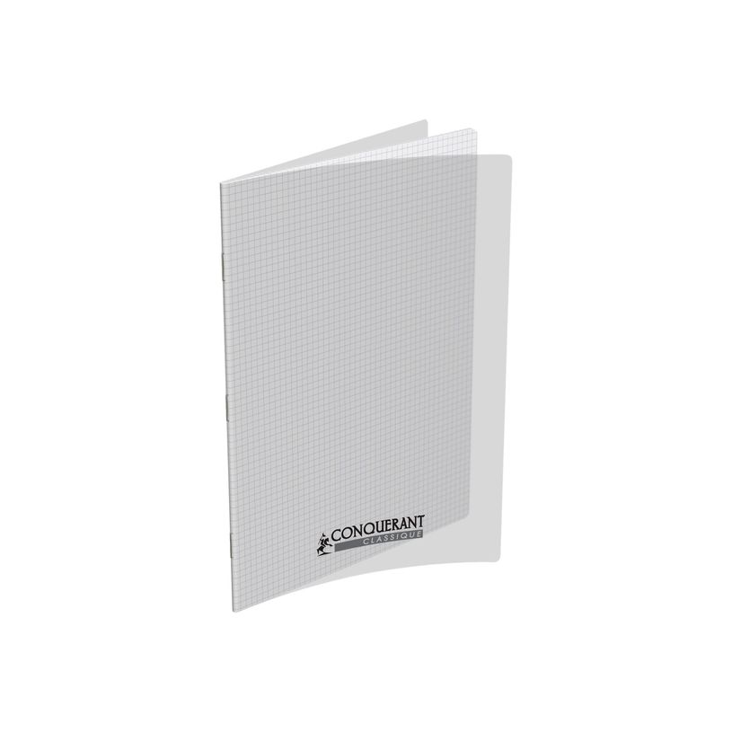 3020120022963-Conquérant Classique - Cahier polypro A4 (21x29,7cm) - 96 pages - petits carreaux (5x5mm) -P_79397594_1-0
