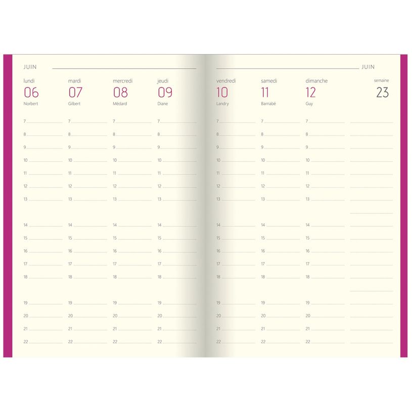 3108728159615-Agenda Colornote - 1 semaine sur 2 pages - 10 x 15 cm - disponible dans différentes coule-P_79398098_10-6