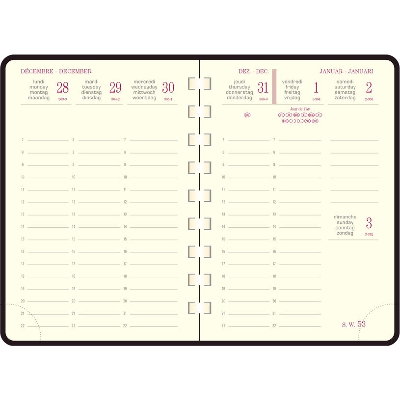 2012349915523-Agenda de poche spiralé Duo Kaa Eurotime 13S - 1 semaine sur 2 pages - 9 x 13 cm - disponible dans diff-P_79398242_6-4