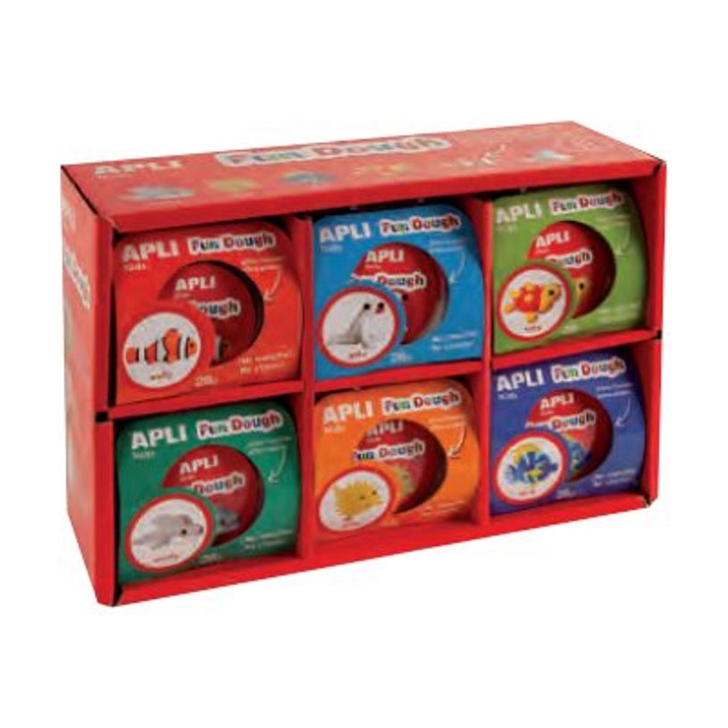 8410782134534-APLI - 12 Pots de pâte à modeler - poissons-P_79398849_1-0
