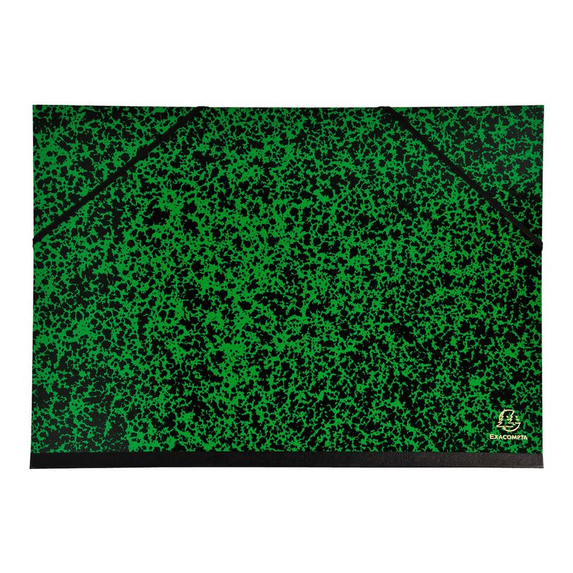 3130630542001-Exacompta - Carton à dessin à élastiques - 32 x 45 cm - vert-P_79399024_1-0