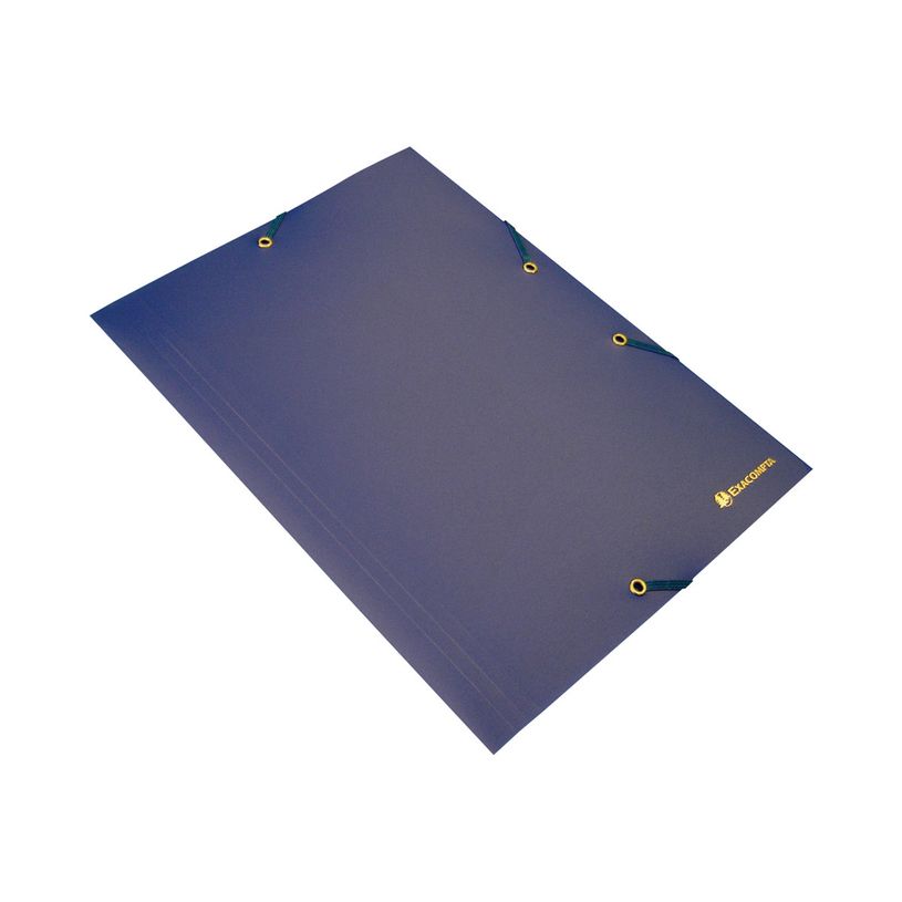 3130630559023-Exacompta - Chemise polypro à rabats - A4 - pour 150 feuilles - bleu opaque-P_79399556_2-1