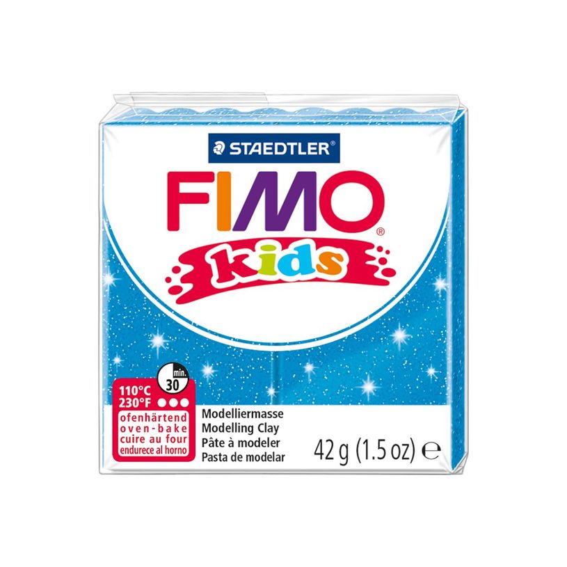 4007817804964-Pâte Fimo Kids  - Bleu Pailleté - 42G-P_79400180_2-1