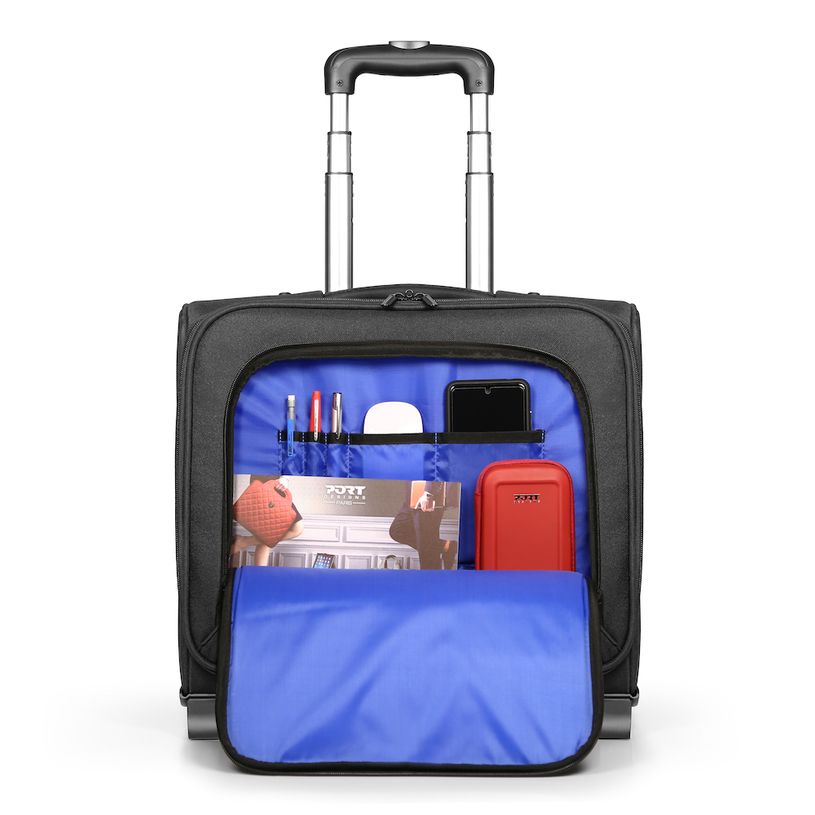 3567041053183-Port Designs Hanoi - Trolley à roulettes pour ordinateur portable 15,6" - noir-P_79401424_3-2