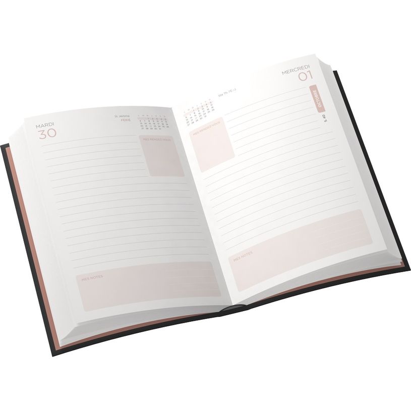 3147280056963-Agenda Bensimon avec signet - 1 jour par page - 12 x 17 cm - différents modèles disponibl-P_79405344_8-7