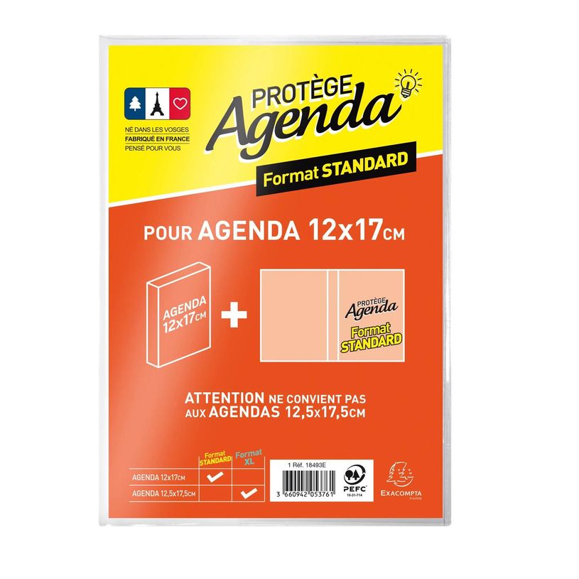 3660942053761-Protège-agenda - 12 x 17 cm - transparent - Exacompta -P_79405371_1-0