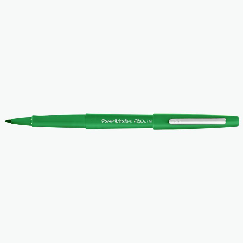 8008285310410-Paper Mate Flair Original - Pack de 12 feutres fins - pointe moyenne - vert-P_79409937_2-1