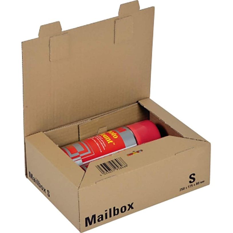 3664233000120-Boîte postale d'expédition format S - 25 cm x 17,5 cm x 8 cm - kraft - Logistipack-P_79410470_1-0