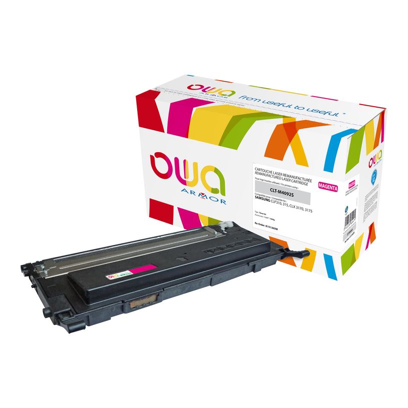 3112539604479-Cartouche laser compatible Samsung CLT-4092S - magenta - Owa K15130OW-P_79410620_1-0