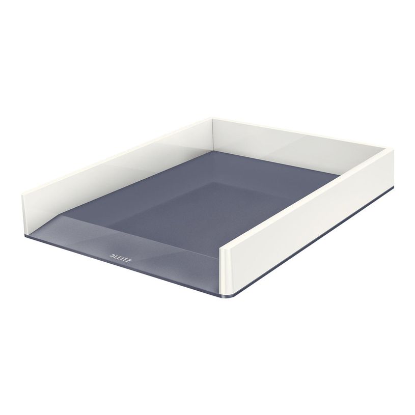 4002432113583-Leitz WOW Dual Colour - Corbeille à courrier blanc/gris-P_79412633_12-1
