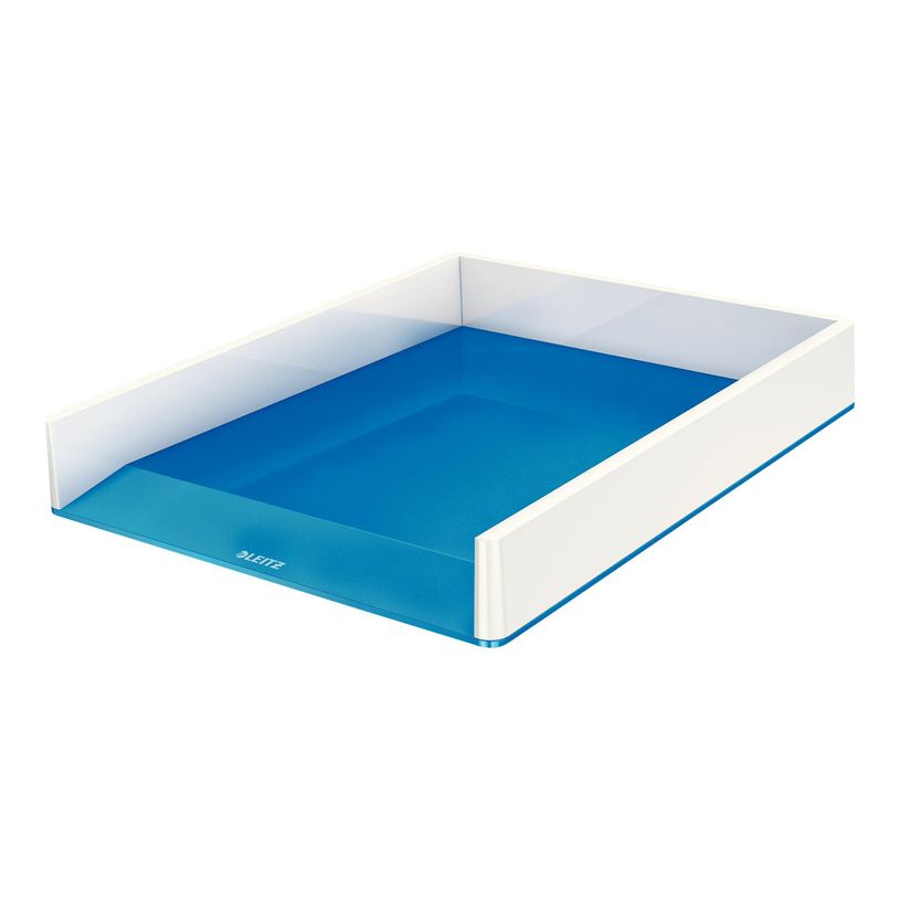 4002432113606-Leitz WOW Dual Colour - Corbeille à courrier blanc/bleu -P_79412635_8-0