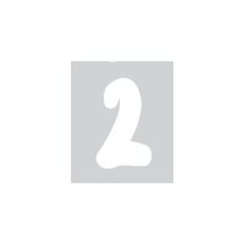 8711234003102-Pickup Déco Emma - Étiquette autocollante 70 mm - Chiffre 2 - blanc-P_79413327_1-0