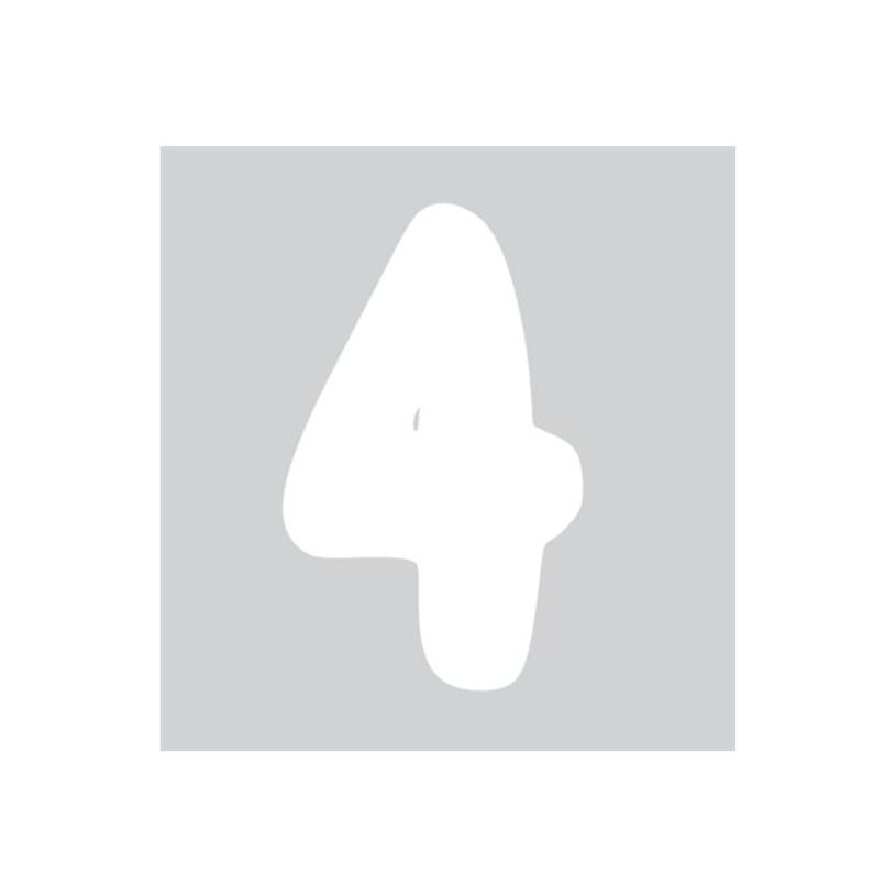 8711234003126-Pickup Déco Emma - Étiquette autocollante 70 mm - Chiffre 4 - blanc-P_79413329_1-0