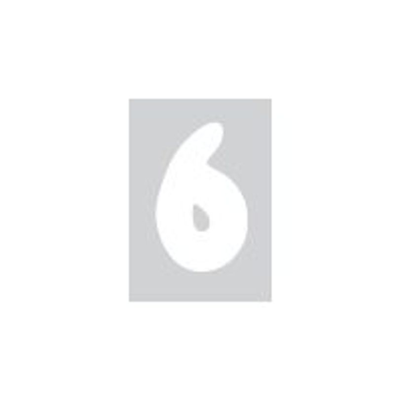8711234003140-Pickup Déco Emma - Étiquette autocollante 70 mm - Chiffre 6 - blanc-P_79413331_1-0