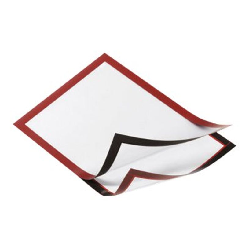 4005546406015-Durable Duraframe - Cadre d'affichage adhésif - A4 - rouge-P_79415381_2-1