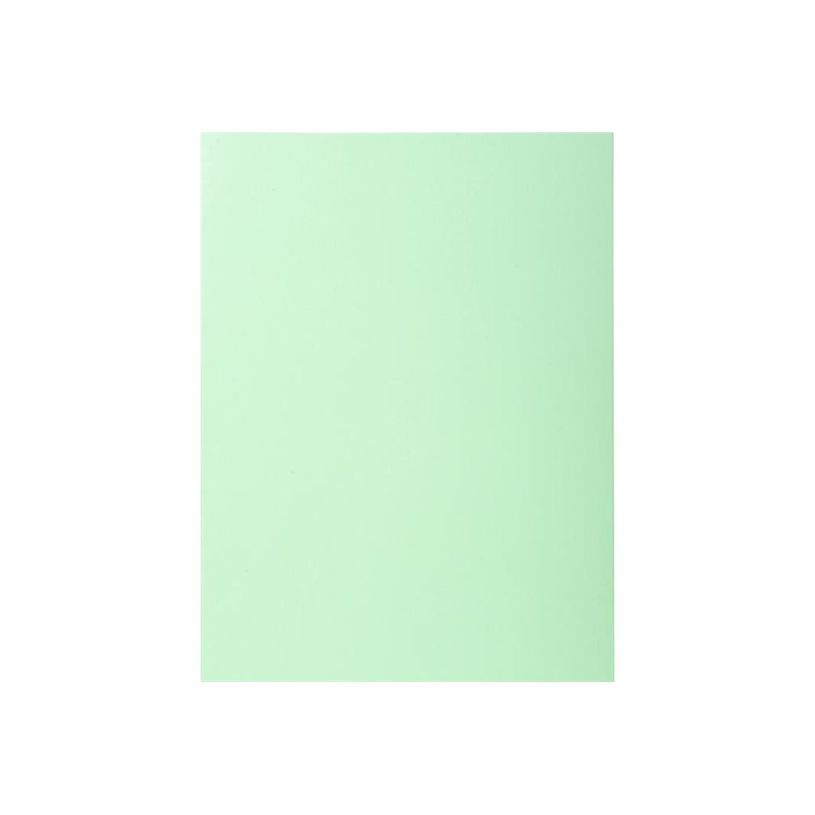 3130633320040-Exacompta Super 210 - 50 Chemises 2 rabats - 210 gr - vert pâle-P_79417638_1-0