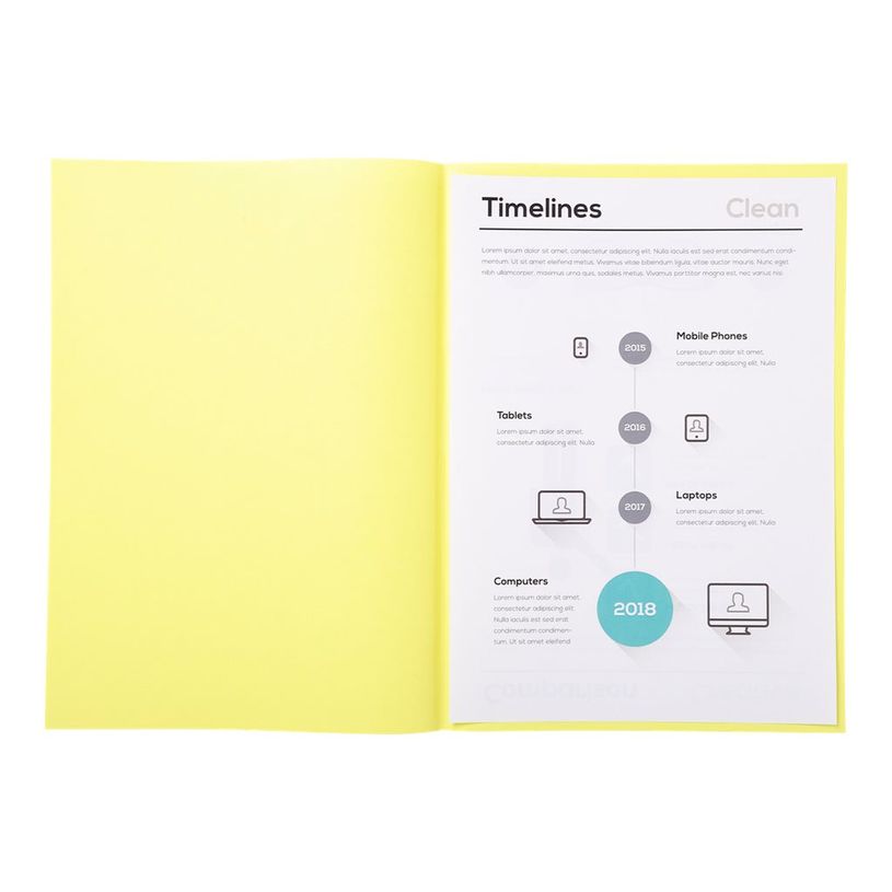 3130638501055-Exacompta Super 60 - 100 Sous-chemises - 60 gr - pour 100 feuilles - jaune-P_79417654_2-1