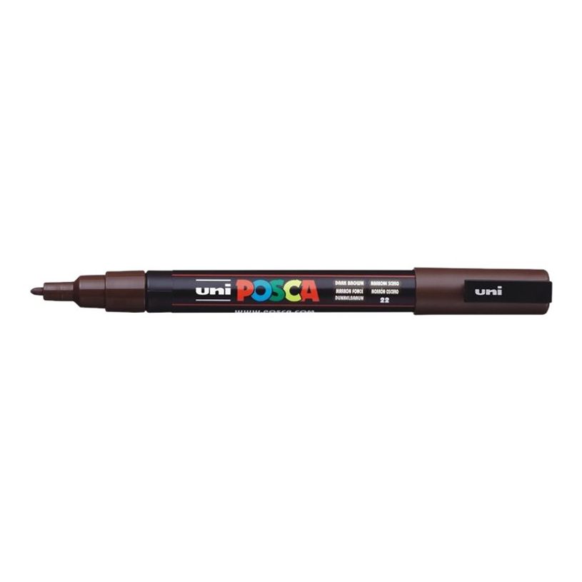 4902778202319-Posca - Marqueur peinture pointe fine - marron foncé-P_79418552_1-0