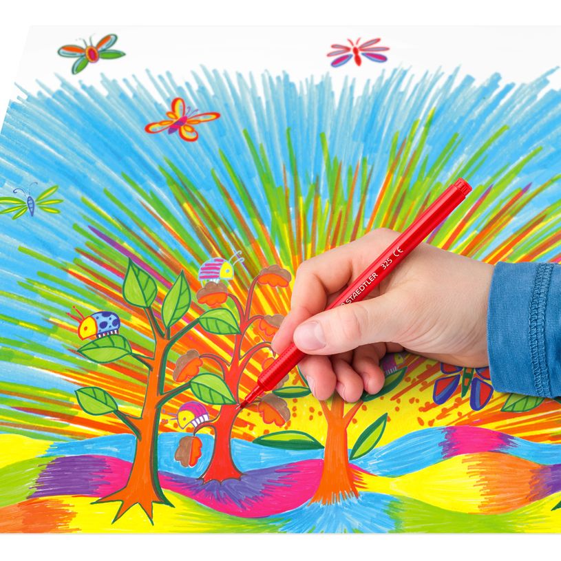 4007817015711-STAEDTLER Noris club - 12 Feutres - pointe moyenne-P_79419097_7-5