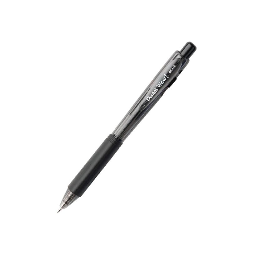 0072512198278-Pentel WOW! - Stylo à bille - noir - 1 mm-P_79419141_1-0